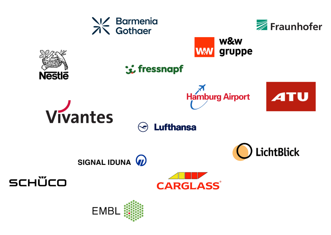 LECARE Kundenlogos Auszug Eine Auswahl zufriedener LECARE Kunden